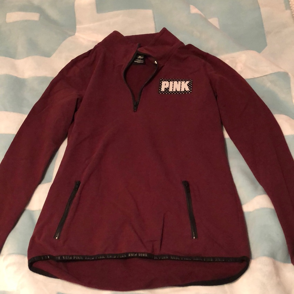 Victorias Secret Pink quarter zip